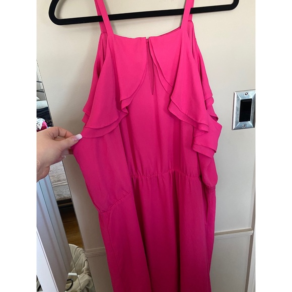 Maurice’s Bright  Pink Summer Occasion Dress - Picture 3 of 5